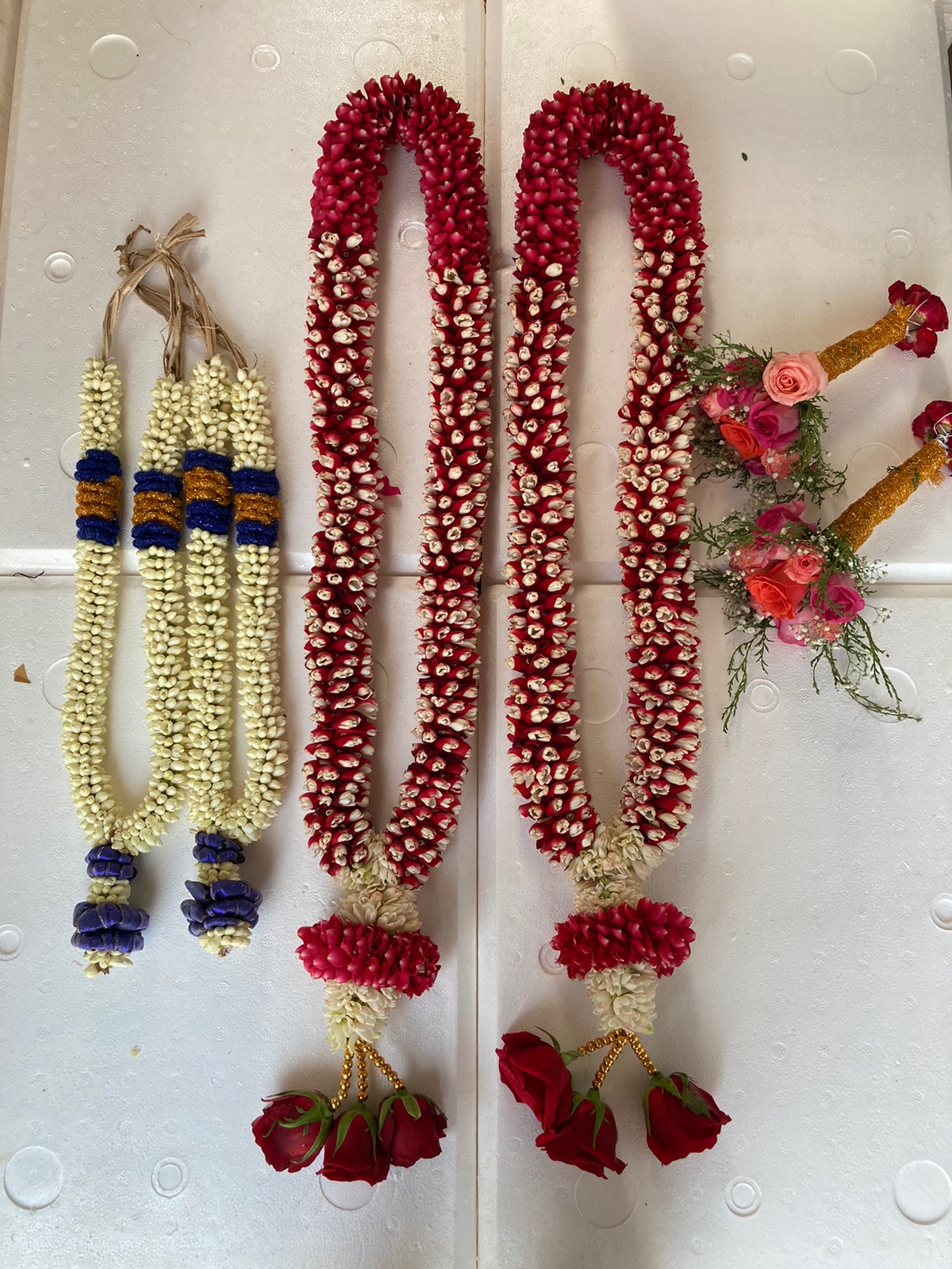 Combo (Malai, Thunaimalai, Hand Bouquet) variation 5