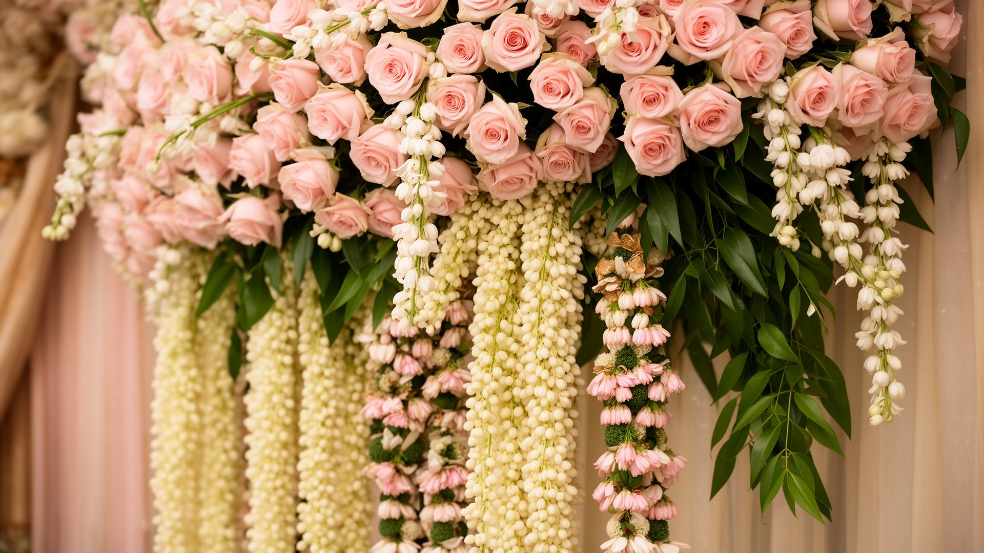 Beautiful floral arrangements